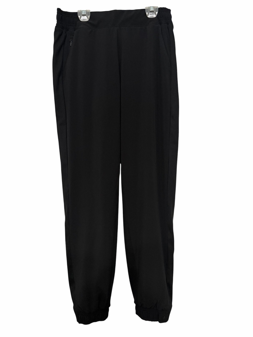 Athleta Black Lined Jogger Pants Size 6, Activewear Women Athleisure Training - Picture 1 of 11